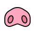 Pig nose icon
