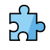 Puzzle piece icon
